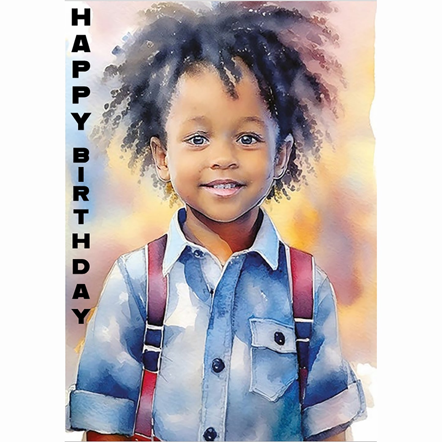 Young Boy With Soft Curls