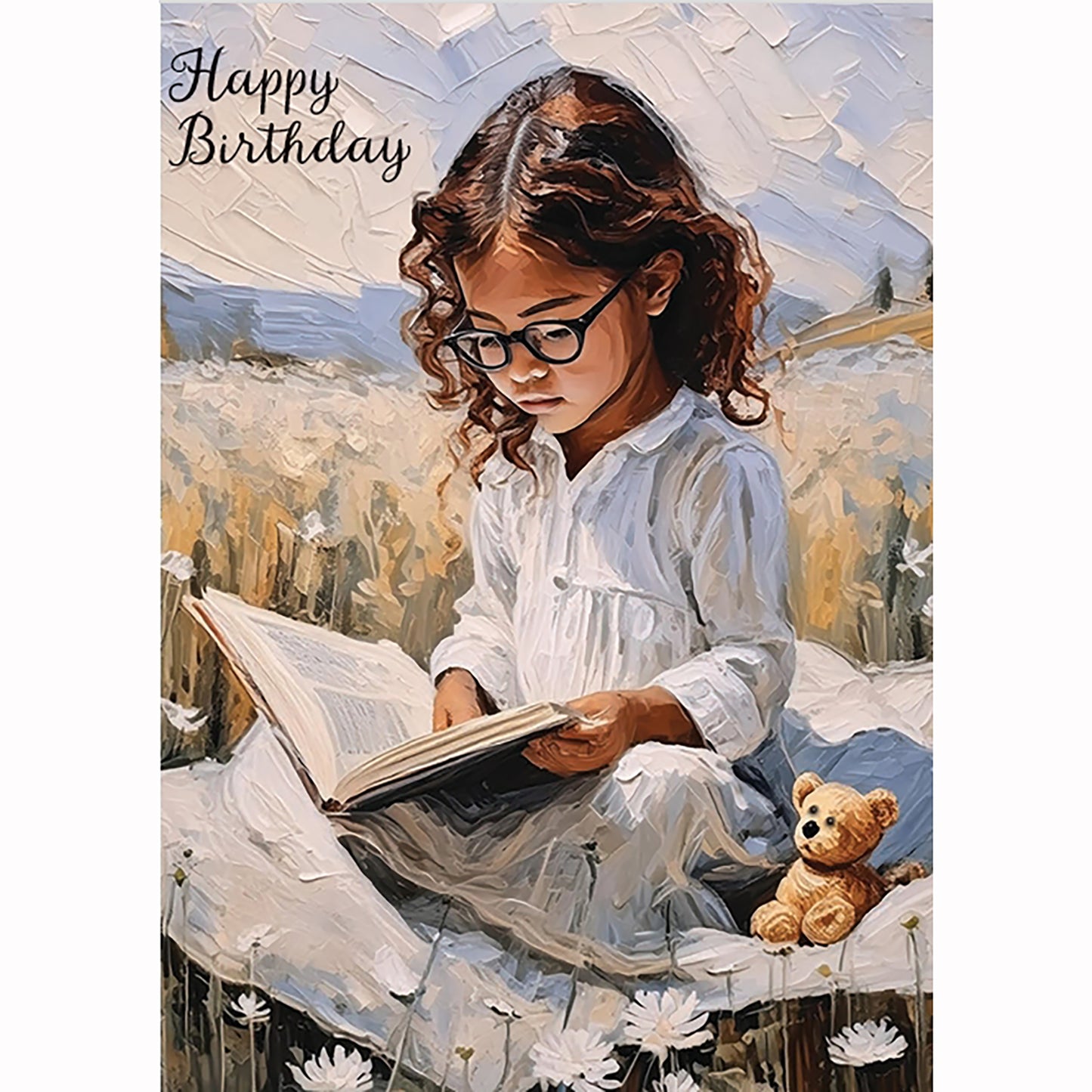Young Girl Reading