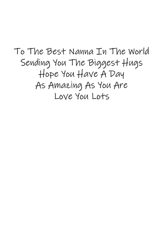 To Nanna With Love