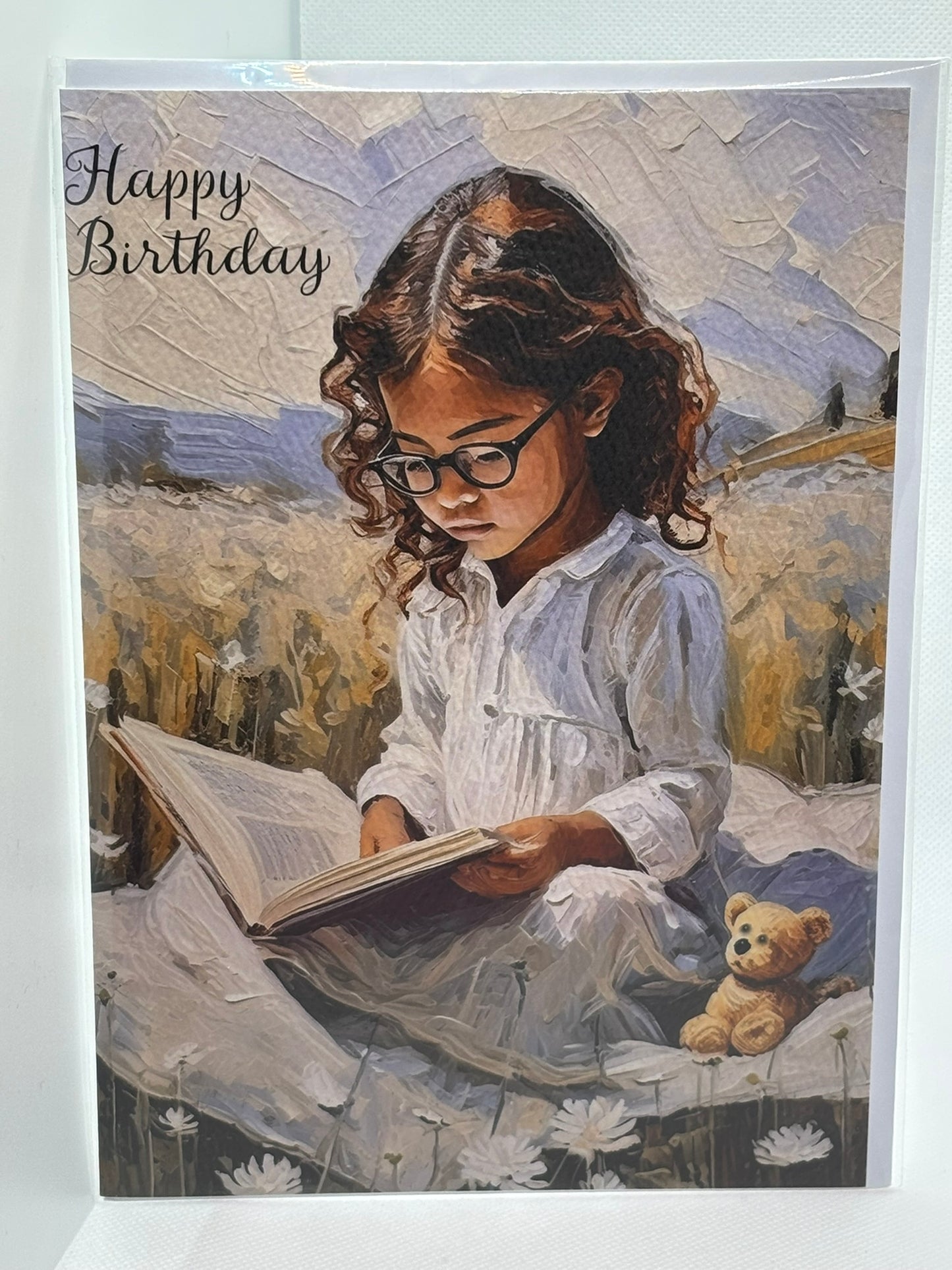 Young Girl Reading