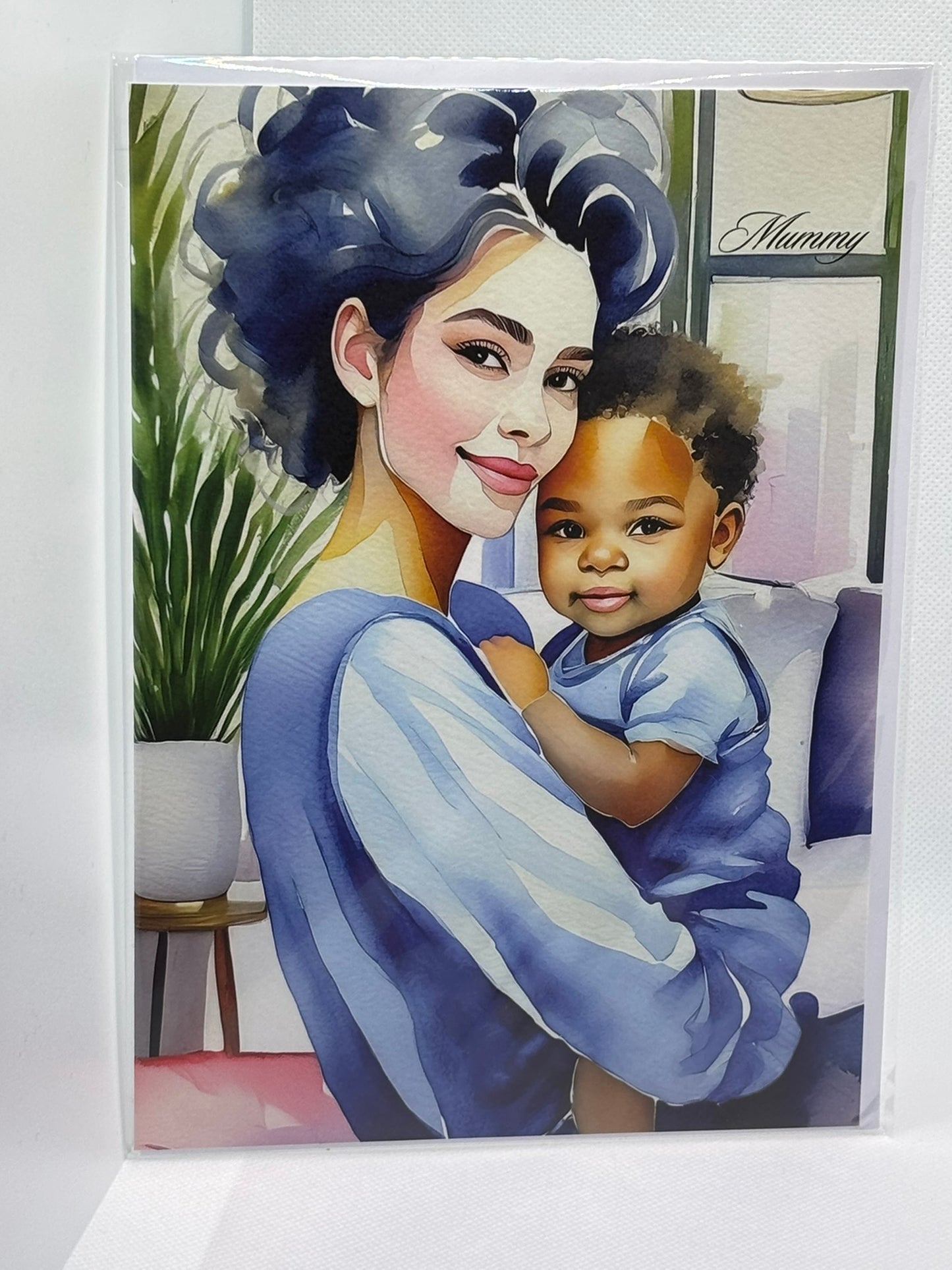 Young Mother With Her Baby Son