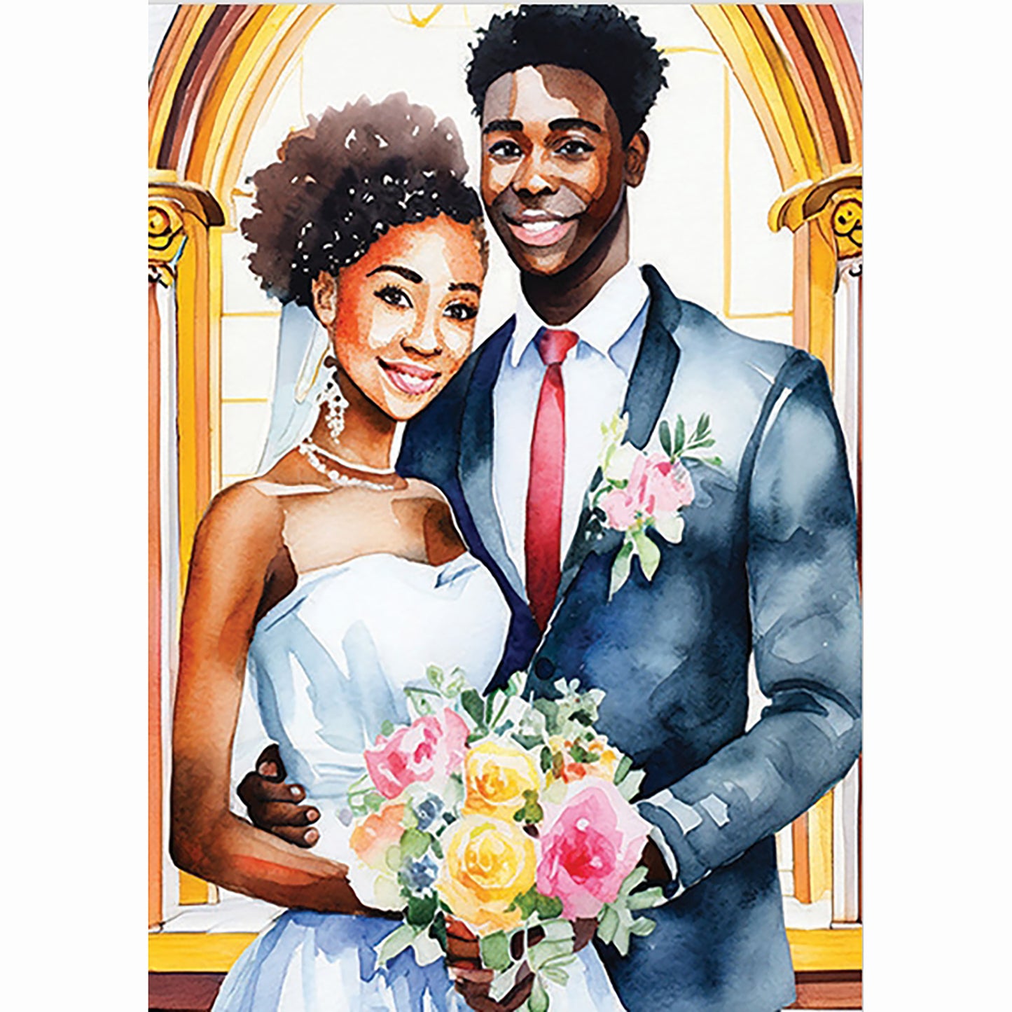 A Young Couple In Love