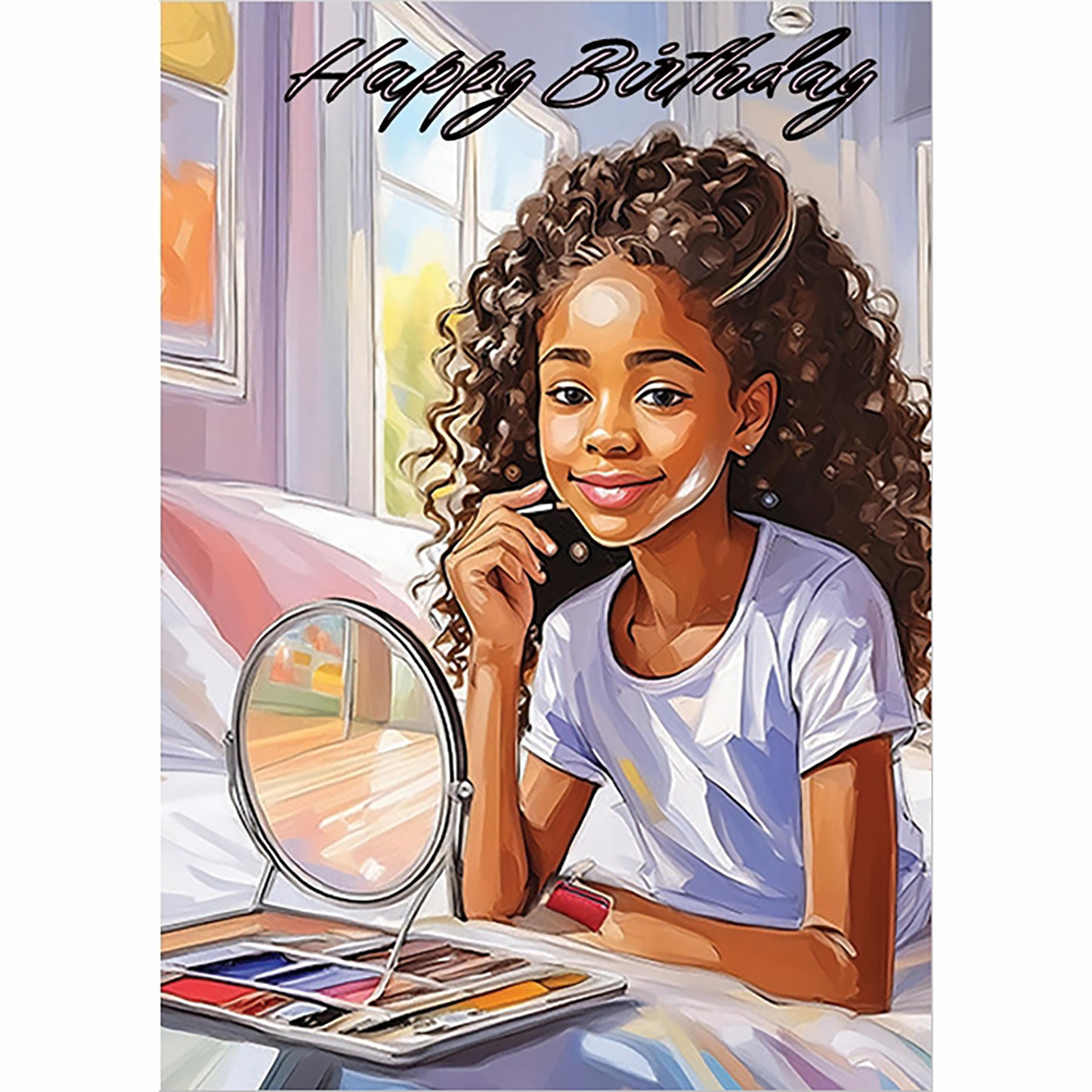 Birthday Make Up Girl