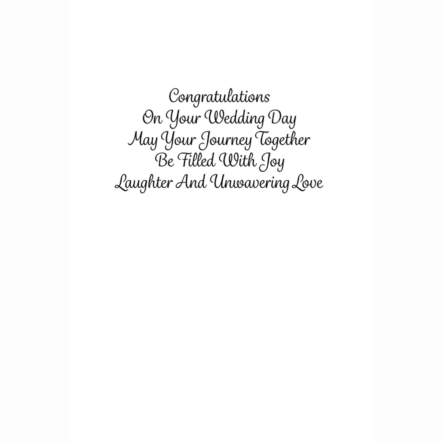 A Young Couple Outdoors On The Big Day