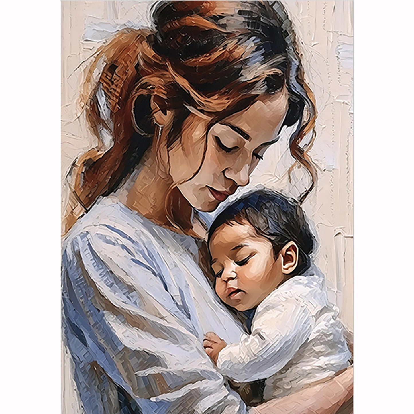 Mother Holding Her New Born Baby